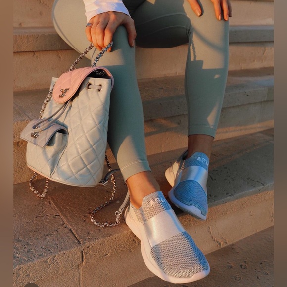 NWT APL Women’s TechLoom Bliss Triple White / Black - Picture 5 of 13